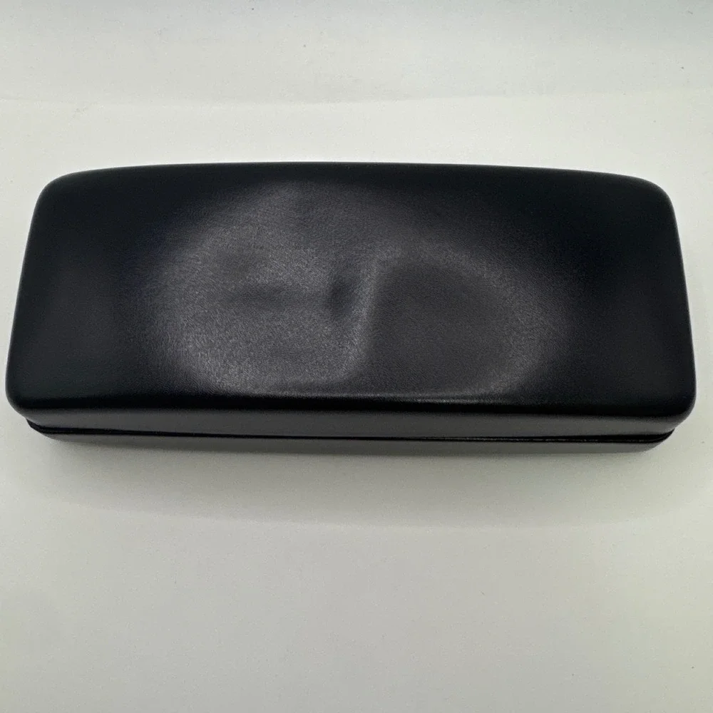 Ralph Ralph Lauren‎ Black Hard Clamshell Eyeglass Case with Paperwork